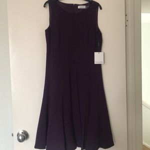 NWT Purple Calvin Klein Dress